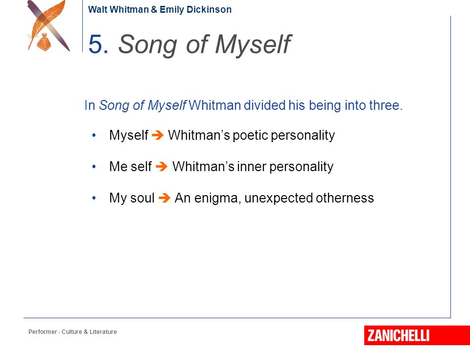 The theme for the poem Song of Myself section 10?